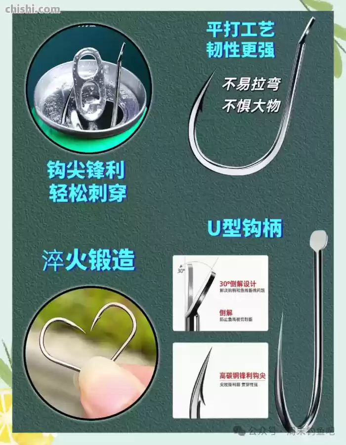 钓鱼人必看！这6种鱼钩选对了，爆护率提升80%！